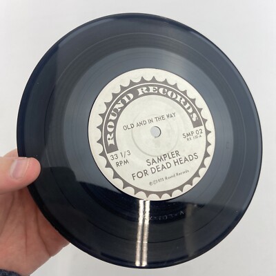 RECOMMENDED RECORDS SAMPLER 紙ジャケ Jerry Garcia Dead Round Records Sampler for Deadheads Mailer