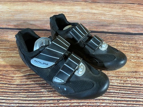 NALINI Cycling Shoes Mountain Bike MTB Ladies Size EU39 US8 Mondo 240 - Picture 2 of 6