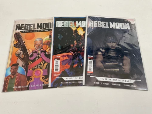REBEL MOON HOUSE OF THE BLOODAXE #1-3 (TITAN/ARTGERM/0124870) SET LOT OF 3