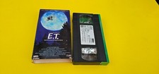 E.T. ET The Extra Terrestrial VHS 1988 Rare Green and Black Tape Spielberg