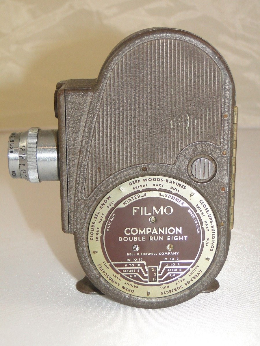 BELL & HOWELL CO FILMO COMPANION DOUBLE RUN EIGHT VINTAGE