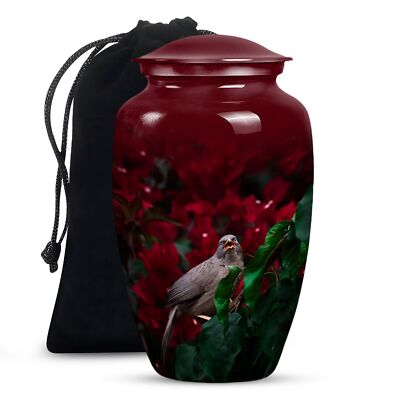 Sparrow Bird Large Cremation Adult Urns Urn For Human Ashes Adult Male Dad