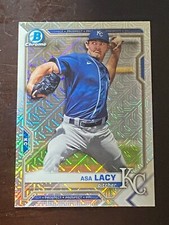 ⚾2021 Topps Bowman Chrome Baseball Base Card Mojo Refractor #BCP-194 Asa LACY ⚾