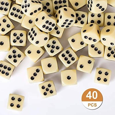 Gwhole Set Di 40 Dadi Da Gioco A 6 Facce Kit Dadi Da Giardino Gioco Da Esterno P Ebay