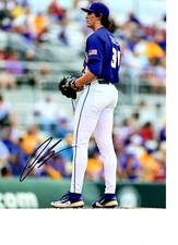 CHASE SHORES LSU TIGERS BASEBALL SIGNED 8X10 PHOTO W/COA #2