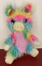 Moose 2019 ☆ Scruff-A-Luvs ☆ Rainbow Cotton Candy Pig - Plush Soft Toy