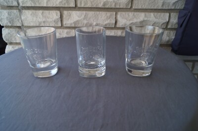 3 neue,unbenutzte Jeam Beam Whisky 3er Set Gläser Tumbler Glas Trinkglas