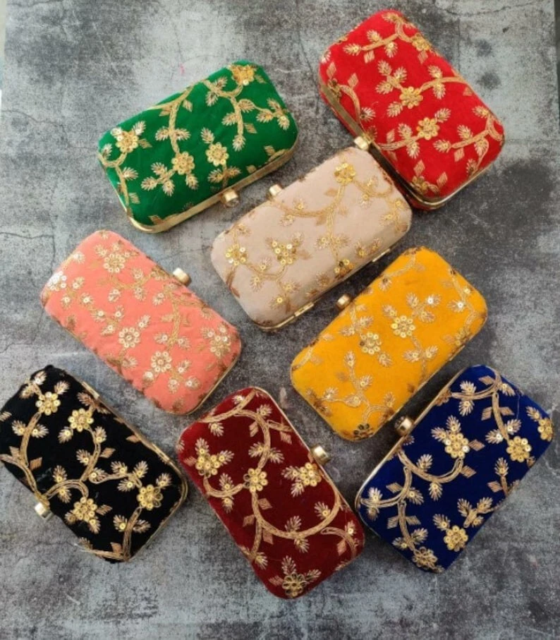 Potli To Clutch Box! Latest Bridal Bags To Match With Your Outfits!