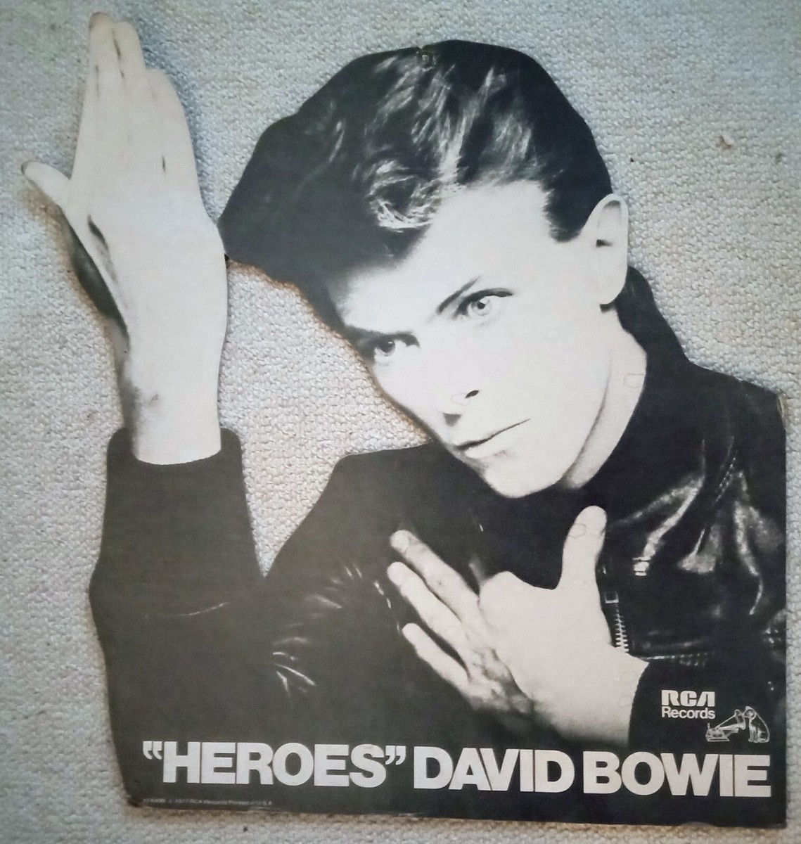 David Bowie~ Record Store hanging mobile display HEROES LP | eBay