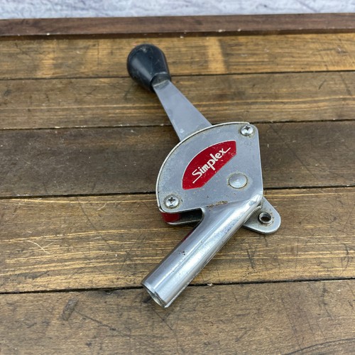 Vintage Simplex Stick Shift Lever 5s Shifter Muscle Bike 70s 80s Shifter 5 Speed - Picture 10 of 12