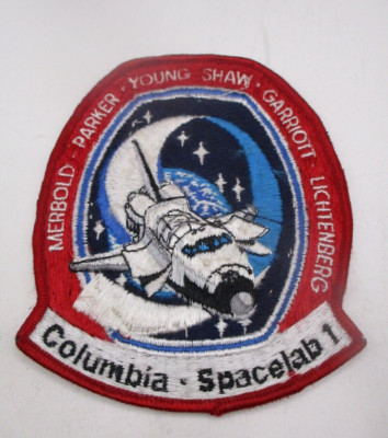 Vintage NASA Space Shuttle Columbia Spacelab 1 Patch | eBay