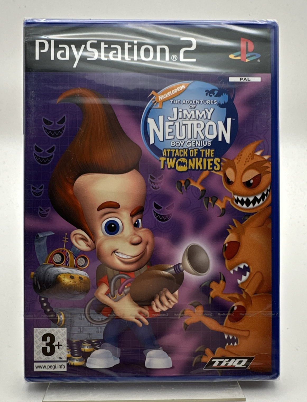 PS2 Jimmy Neutron - Attack Of The Twonkies, New And Factory Sealed