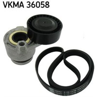 SKF Keilrippenriemensatz Keilrippenriem FüR Renault ScéNic II JM0/1_ Grand