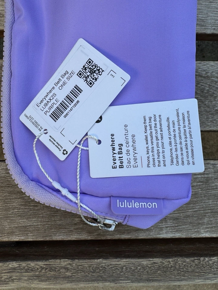 Sac de ceinture Everywhere 1 L Lululemon Neuf Avec Étiquettes - Violet/lila - Photo 4/4
