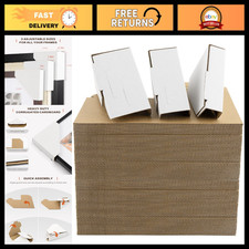 Adjustable Cardboard Corner Edge Protectors - 100 Pack for Safe Shipping  Stora