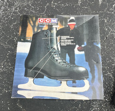 CCM 66 Freizeit Schlittschuhe schwarz Schnürschuhe wasserdicht Senior Größe 11
