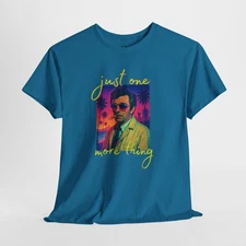 Columbo T-Shirt Just One More Thing Retro Peter Falk Vintage Beach Tee S-5XL