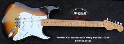 Fender Custom Shop Masterbuilt  1956 Stratocaster Journeyman Relic Greg Fess...