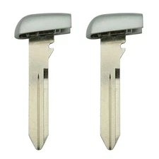 New Emergency Key Fob Blade Insert Replacement for Chrysler Dodge Jeep (2 Pack)