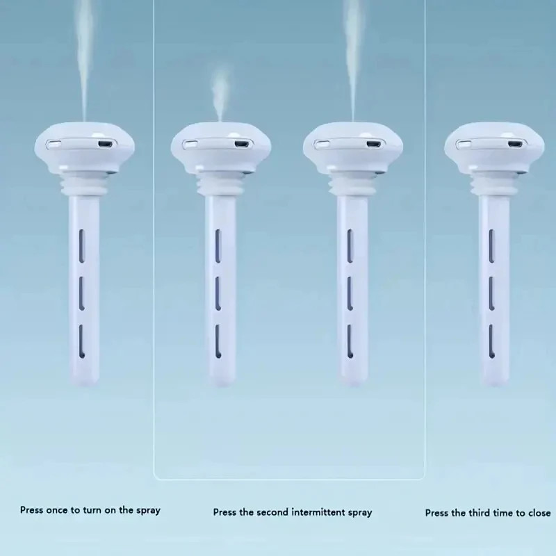 Ultra-quiet portable atomizing humidifier