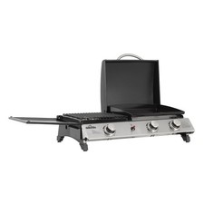 Image of Dellonda 3 Burner Stainless Steel Portable Gas Plancha/Grill 8.5kW