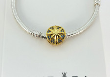 Authentic PANDORA Shine Marvel Captain Insignia 762744C01 Charm