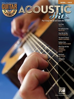Acoustic Hits Guitar Play-Along Vol 141 Tab Sheet Music Pop Songs Book CD
