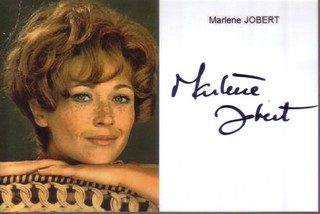 Marlene JOBERT AUTOGRAPHE / DEDICACE