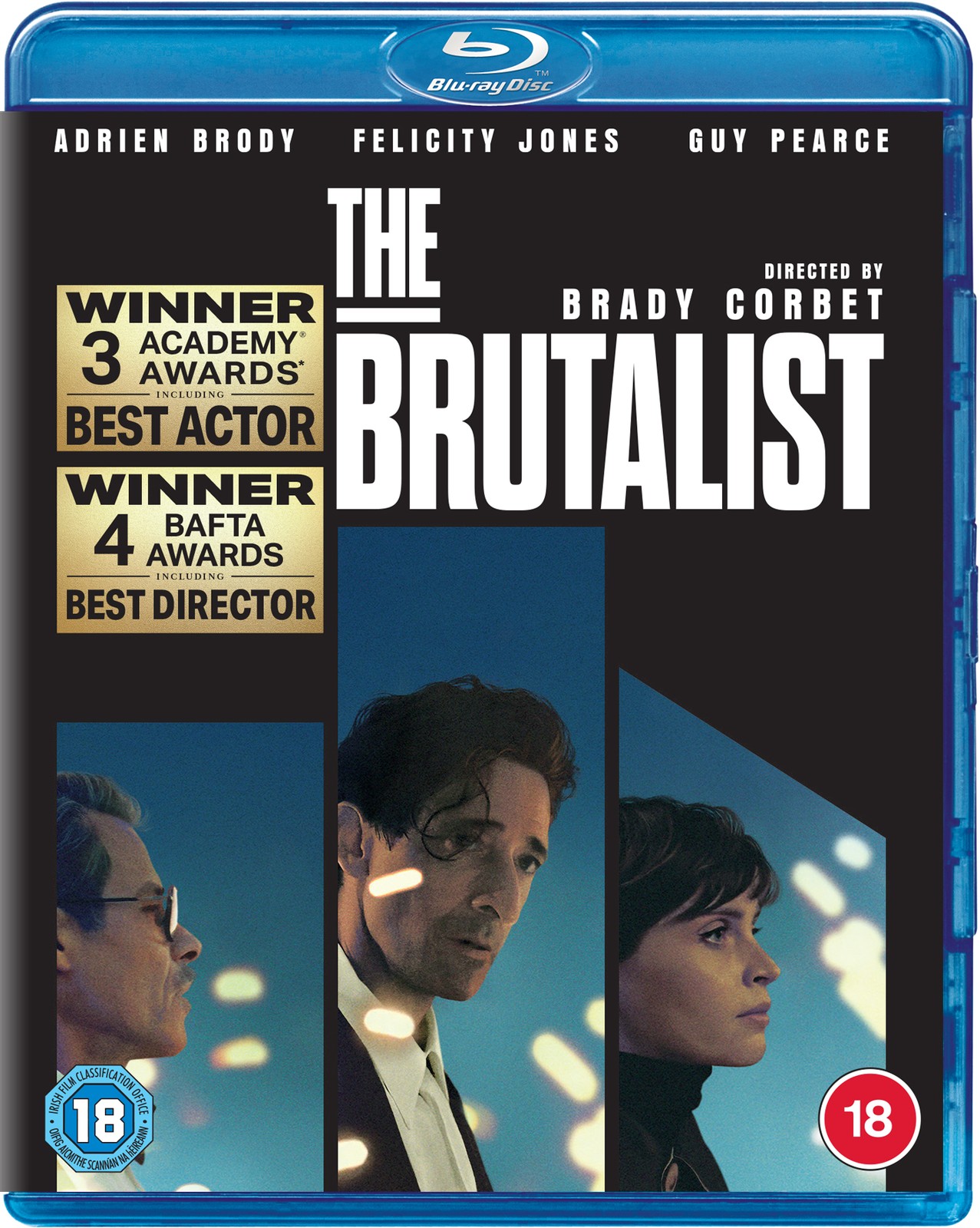 The Brutalist (Blu-ray) Guy Pearce Adrien Brody Felicity Jones