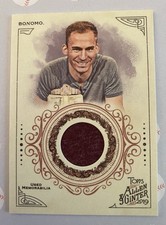Rare Justin Bonomo 2019 Allen Ginter Relic Shirt Card Professional Poker Player