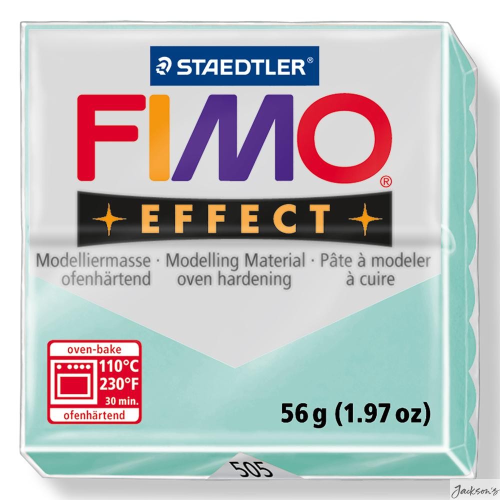 Staedtler Fimo Effect Polymer Modelling Clay 57g Mint Crafting