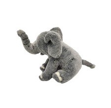 Vintage Animal Alley Elephant Plush Toys R Us Gray Trunk Up 2000 Stuffed Animal