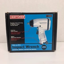 Craftsman Pneumatic 3/8" Impact Wrench  Sq. Drive 9-19946 Open Box New