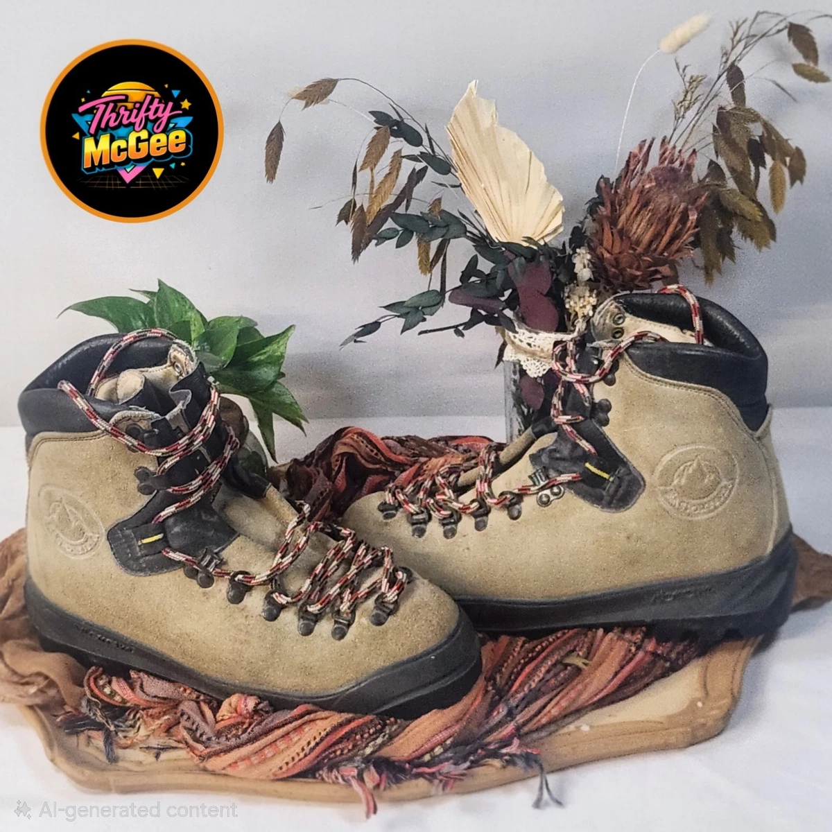 La Sportiva Beige and Black Mountain Leather Boots La Sportiva Nepal Evo GTX Mountaineering Boot – Geartrade.com main image 2