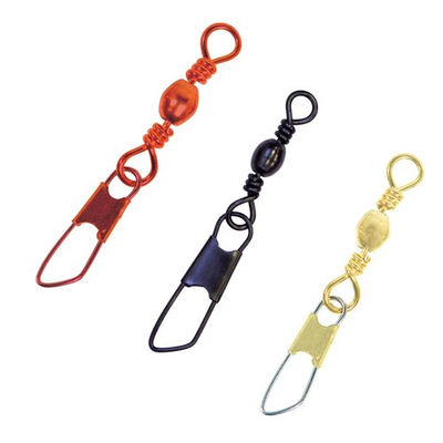 #ad Eagle Claw Barrel Swivel with Safety Snap $8.50