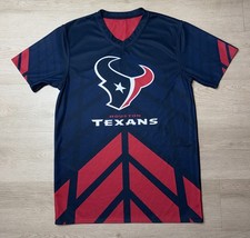 NFL Houston Texans Adult Medium Flag Football Reversible Jersey Red & Blue