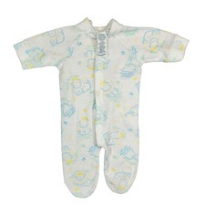 Vintage Dreamland Jungle Animal Baby Sleeper Small Footed Pajamas 11 lbs