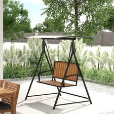 Produktbild - Hollywoodschaukel mit verstellbarem Sonnendach 2-Sitzer Refurbished