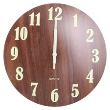 Leuchtende Wanduhr, 12   Stille, Nicht Tickende KüChen Wanduhr für 7510