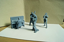 Jazz-Band komplette Szene Figur 5-teilig  1:2...
