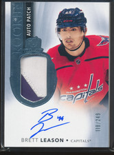 2021-22 The Cup Brett Leason RPA Rookie Auto Patch #166 /249 RC B794