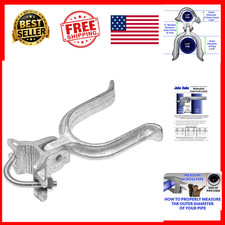 Gate Fork Latch Chain Link Fence 1-5/8 x 2-3/8 Commercial Malleable Galvanized