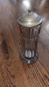 Vintage Soda Fountain Straw Dispenser