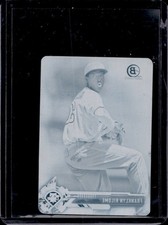 2017 Bowman Chrome Mini Franklyn Kilome Printing Plates Cyan #1/1 Phillies