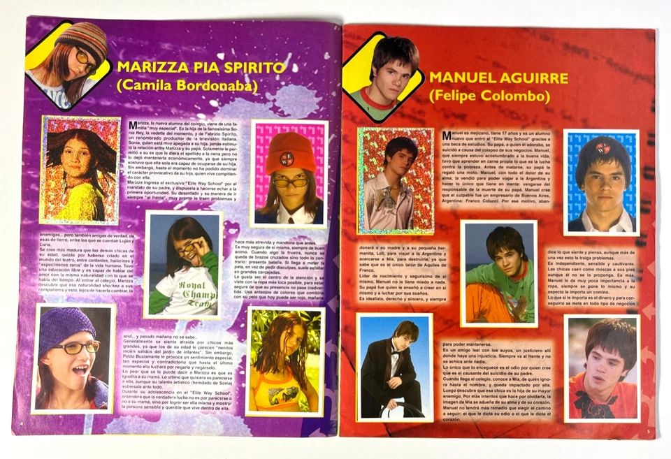 2002 ALBUM REBELDE WAY Panini 100% Complete Argentina Edition Vintage - Image 4 of 4