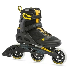 ROLLERBLADE Macroblade 100 3WD Black Saffron Yellow Fitness Inline Skate Sz 6.5
