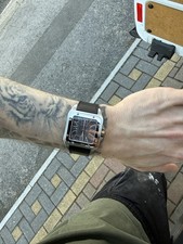 Cartier Santos 100 XL Stainless Steel  2656 Papers 2010 rare kings road