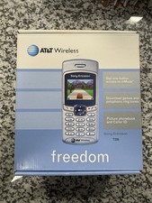 Rare Sony Ericsson T226 - Pacific Blue  AT T  Cellular Phone Tested  Working