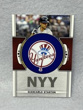 2023 Topps Team Logo Commemorative Patch Relic Giancarlo Stanton