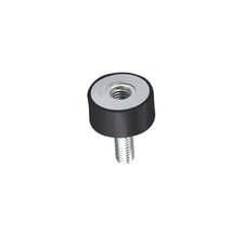 M6 Male Female Rubber Mounts Vibration Isolators 20mm x 10mm 4PACK